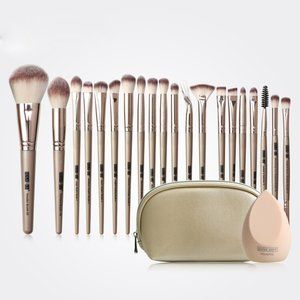 20 PCS Makeup Brushes Set with Bag and sponge